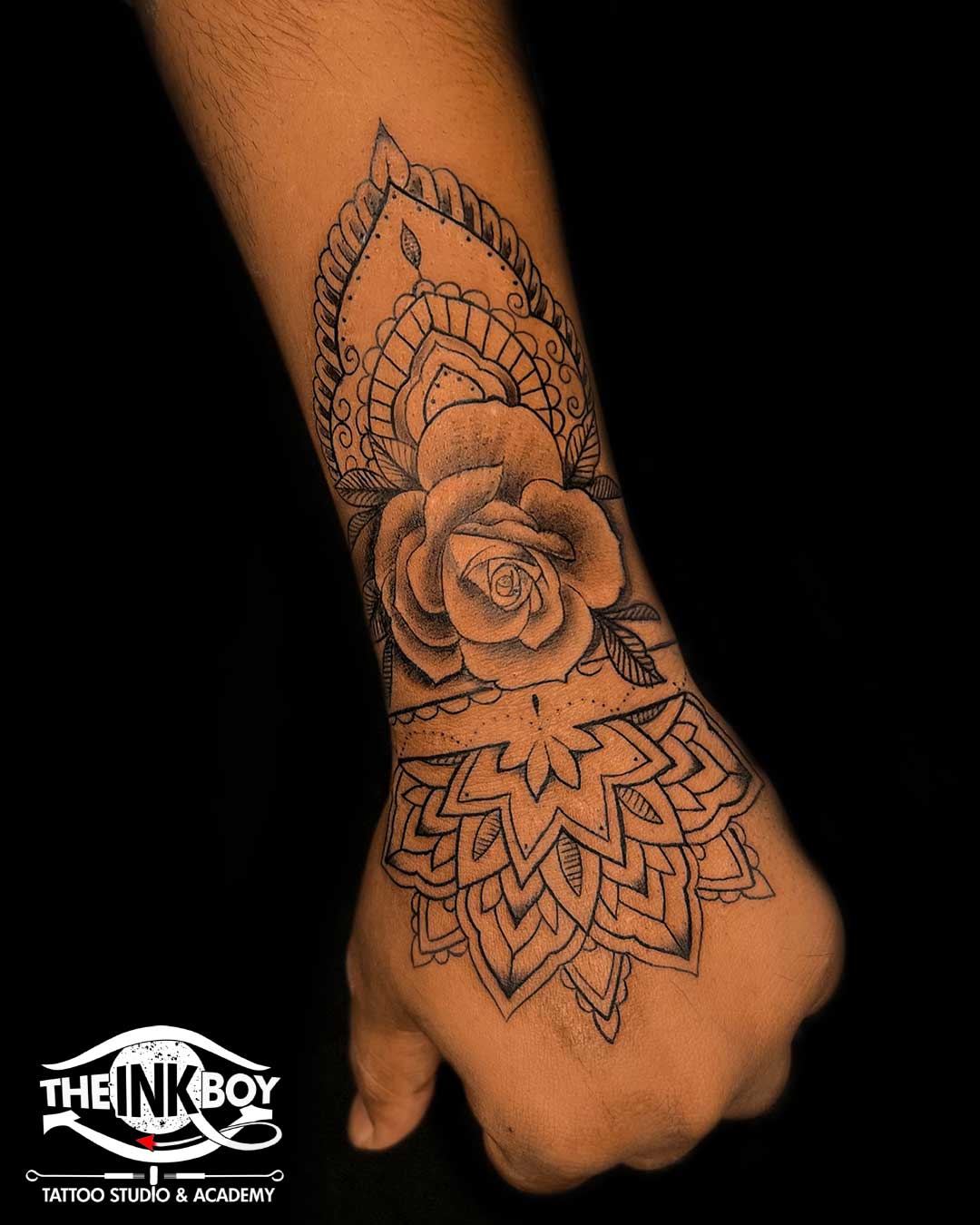 Hand tattoo designs।।।।tattoo designs on hand।। mandala tattoo  designs।।rose tattoo designs on hand - YouTube